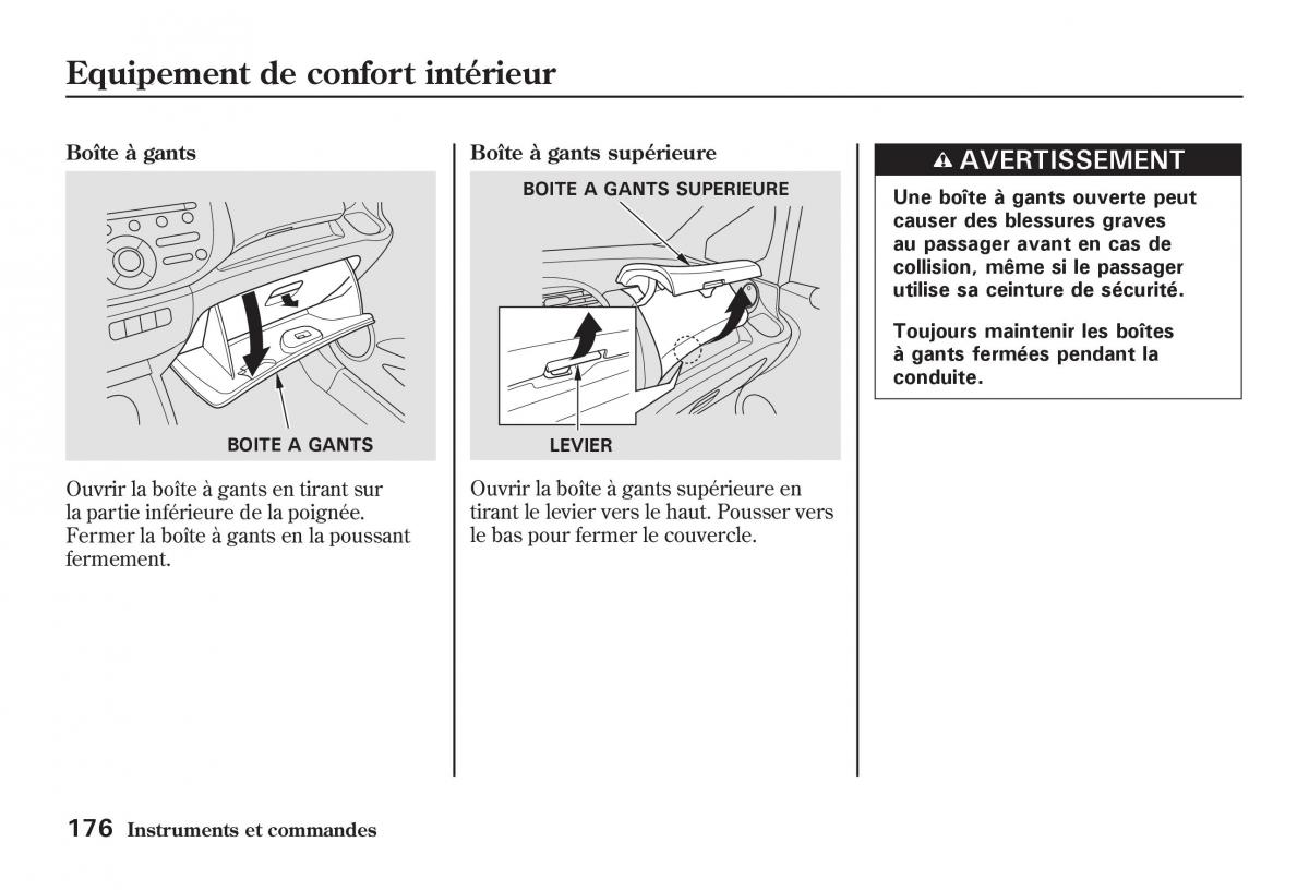 Honda Jazz II 2 manuel du proprietaire / page 181