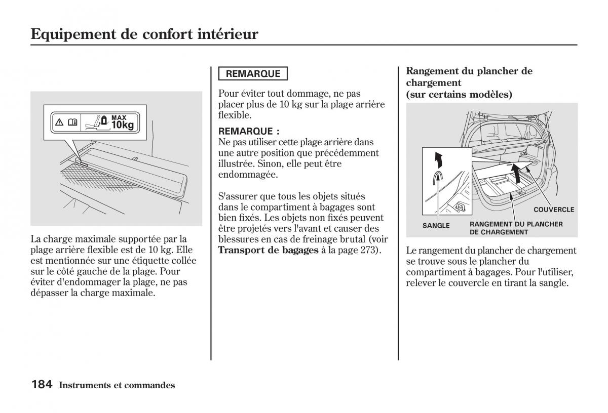 Honda Jazz II 2 manuel du proprietaire / page 189