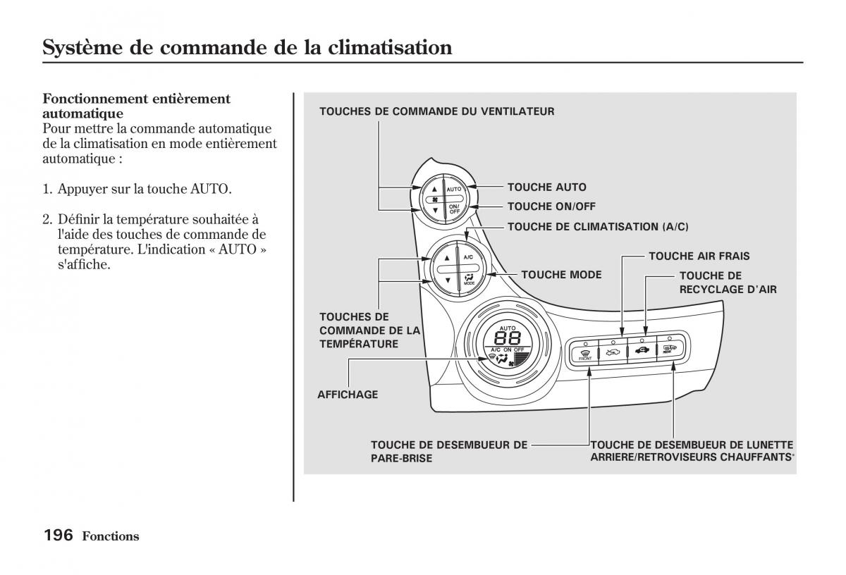 Honda Jazz II 2 manuel du proprietaire / page 201