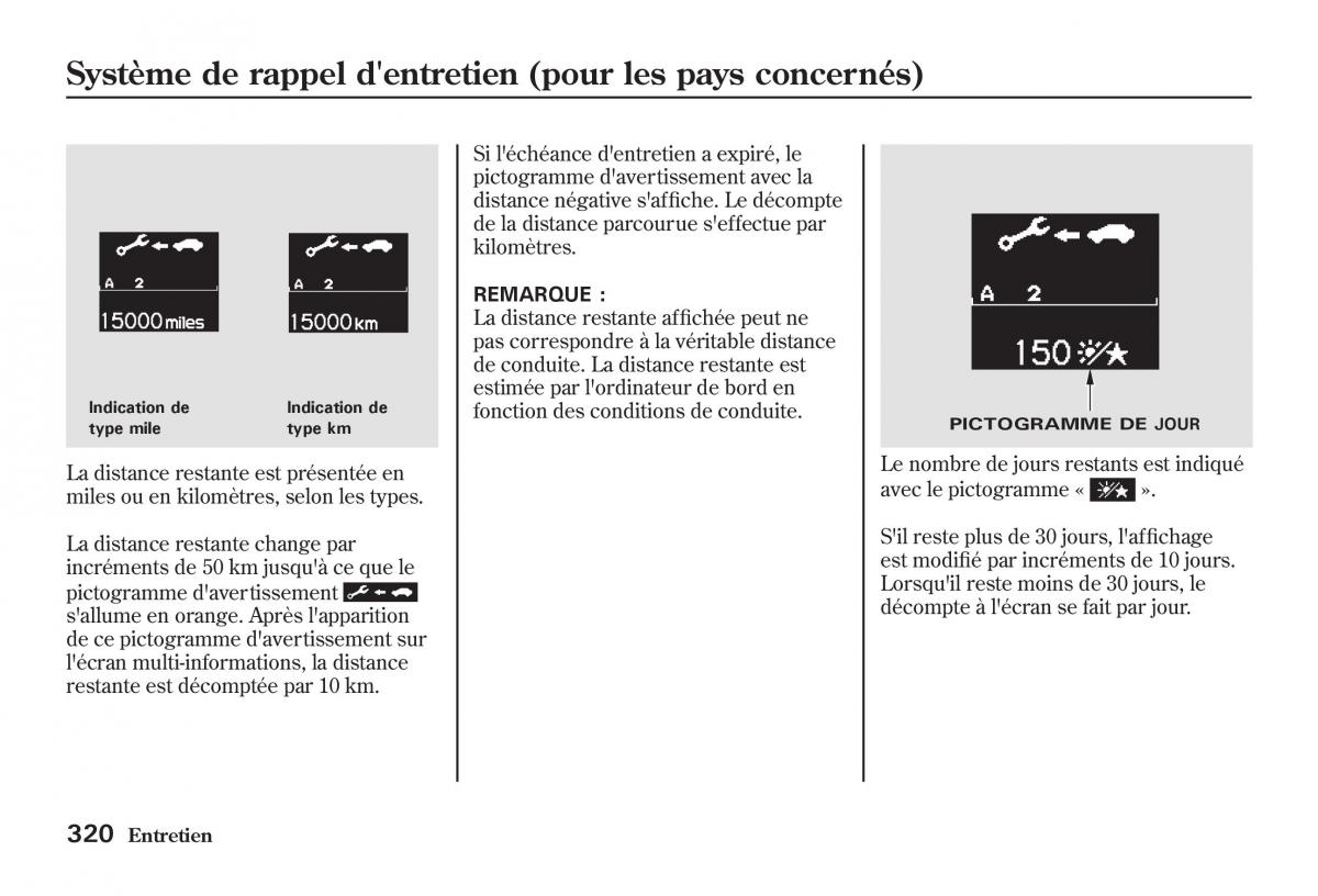 Honda Jazz II 2 manuel du proprietaire / page 325