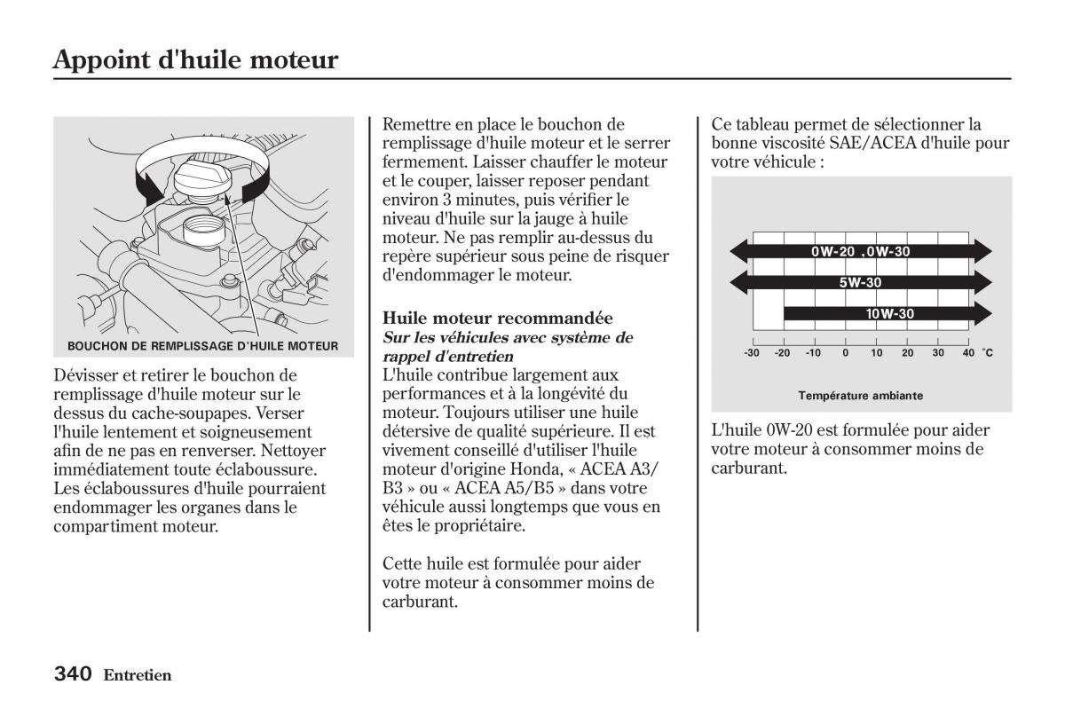 Honda Jazz II 2 manuel du proprietaire / page 345