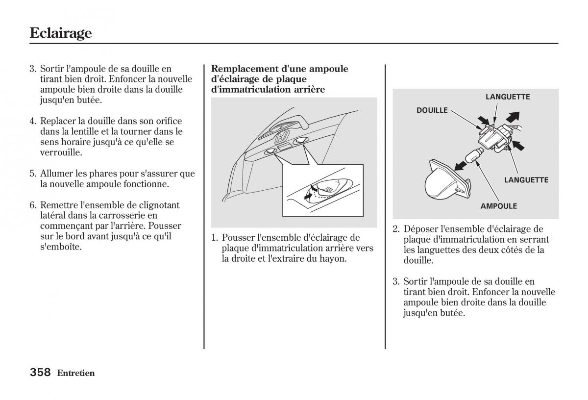 Honda Jazz II 2 manuel du proprietaire / page 363