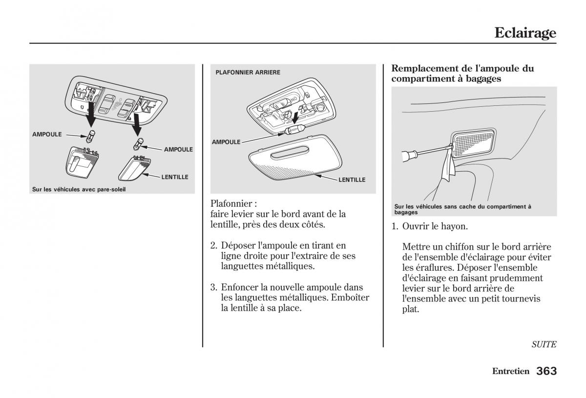 Honda Jazz II 2 manuel du proprietaire / page 368