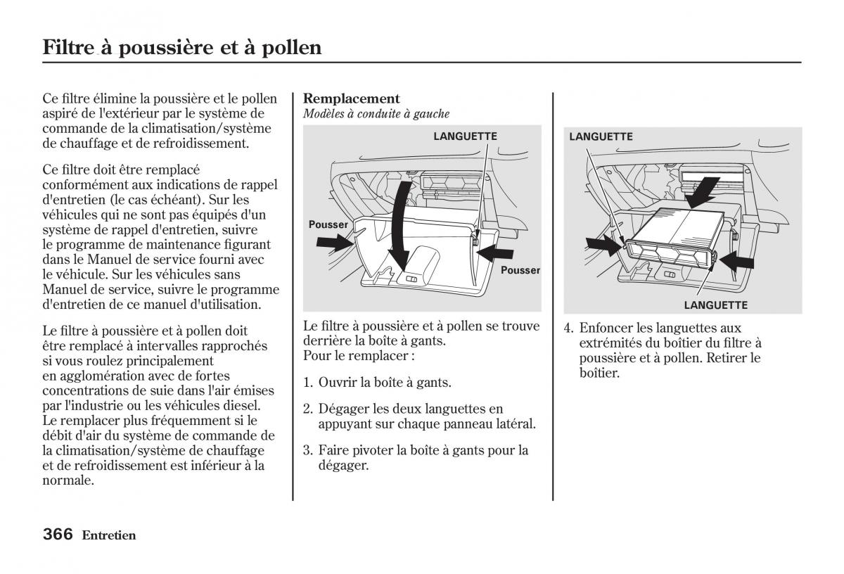 Honda Jazz II 2 manuel du proprietaire / page 371