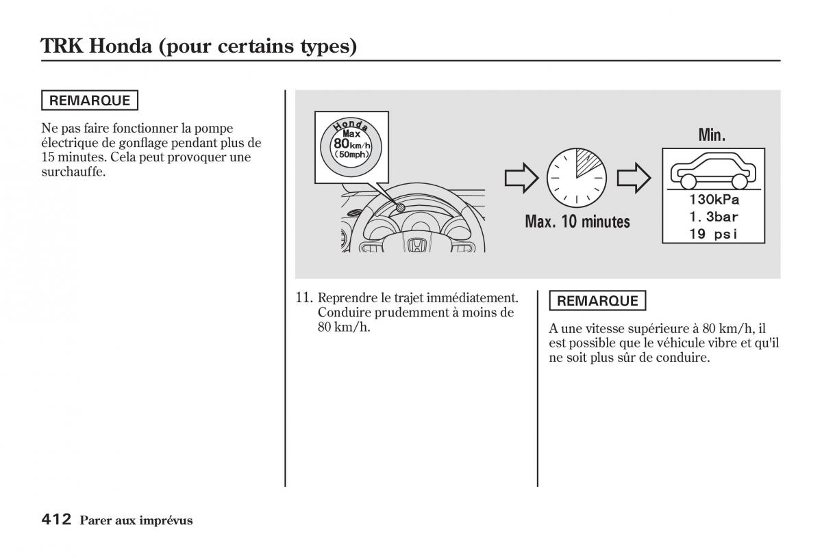 Honda Jazz II 2 manuel du proprietaire / page 417