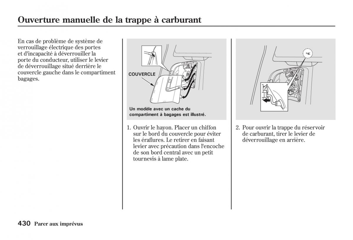 Honda Jazz II 2 manuel du proprietaire / page 435