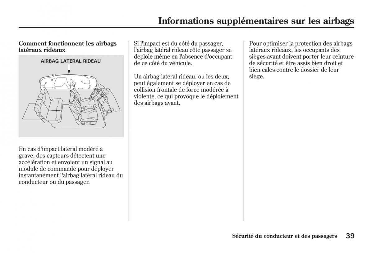 Honda Jazz II 2 manuel du proprietaire / page 44