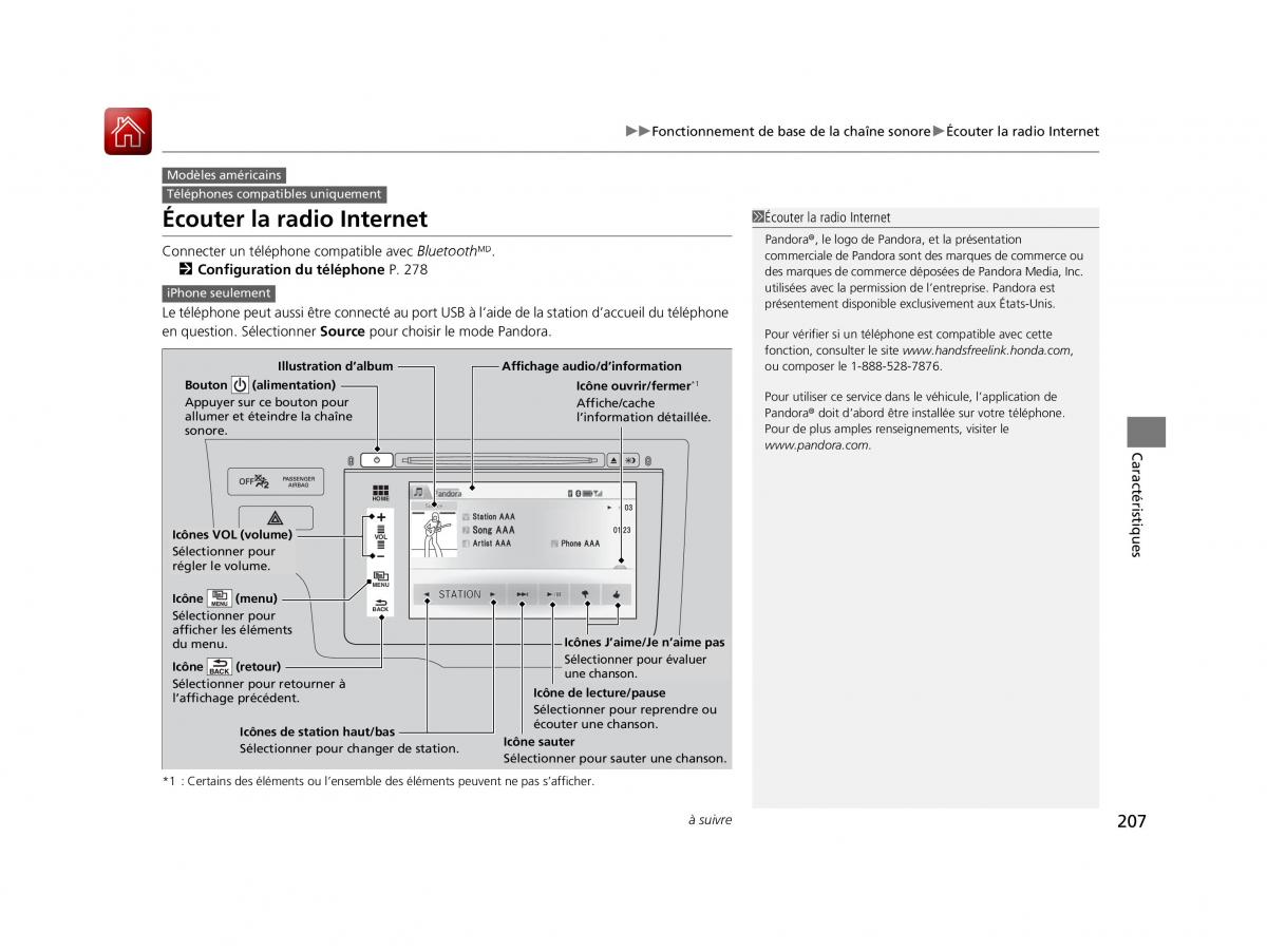 Honda Jazz III 3 manuel du proprietaire / page 208