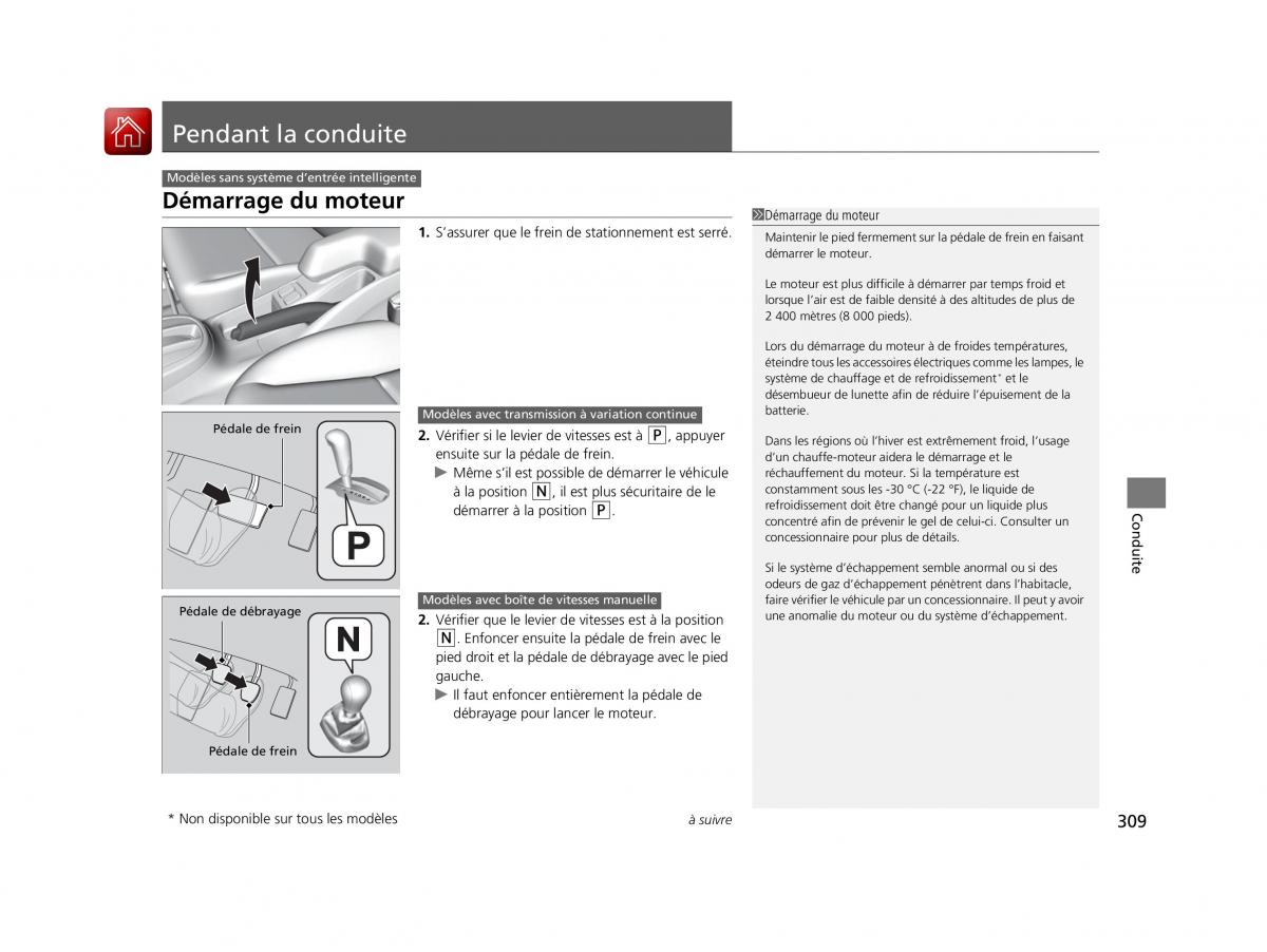 Honda Jazz III 3 manuel du proprietaire / page 310