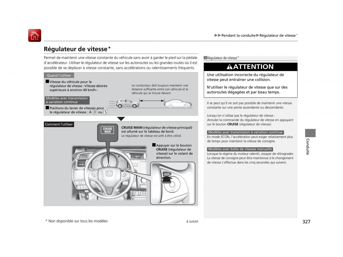 Honda Jazz III 3 manuel du proprietaire / page 328