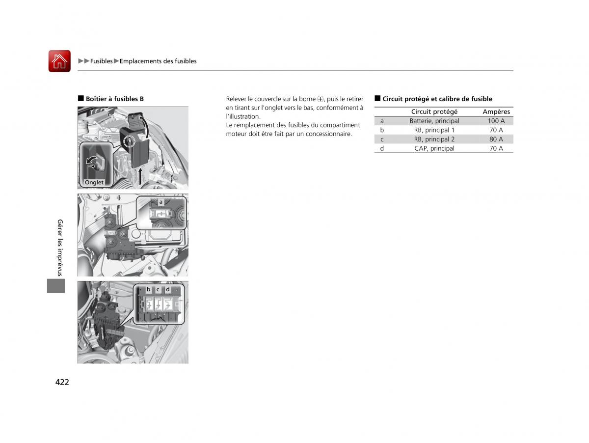 Honda Jazz III 3 manuel du proprietaire / page 423