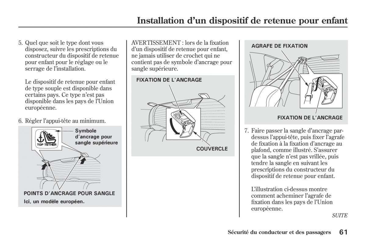 Honda Jazz II 2 hybrid manuel du proprietaire / page 68