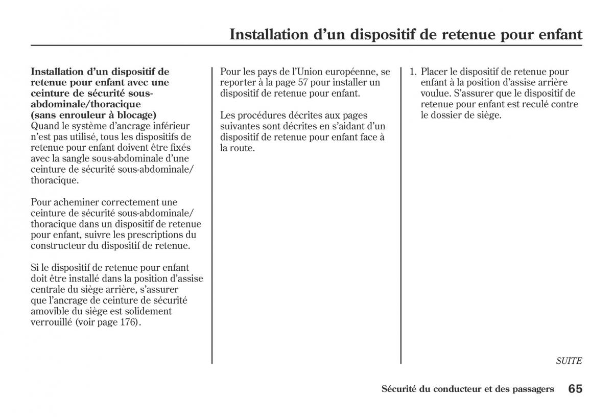 Honda Jazz II 2 hybrid manuel du proprietaire / page 72