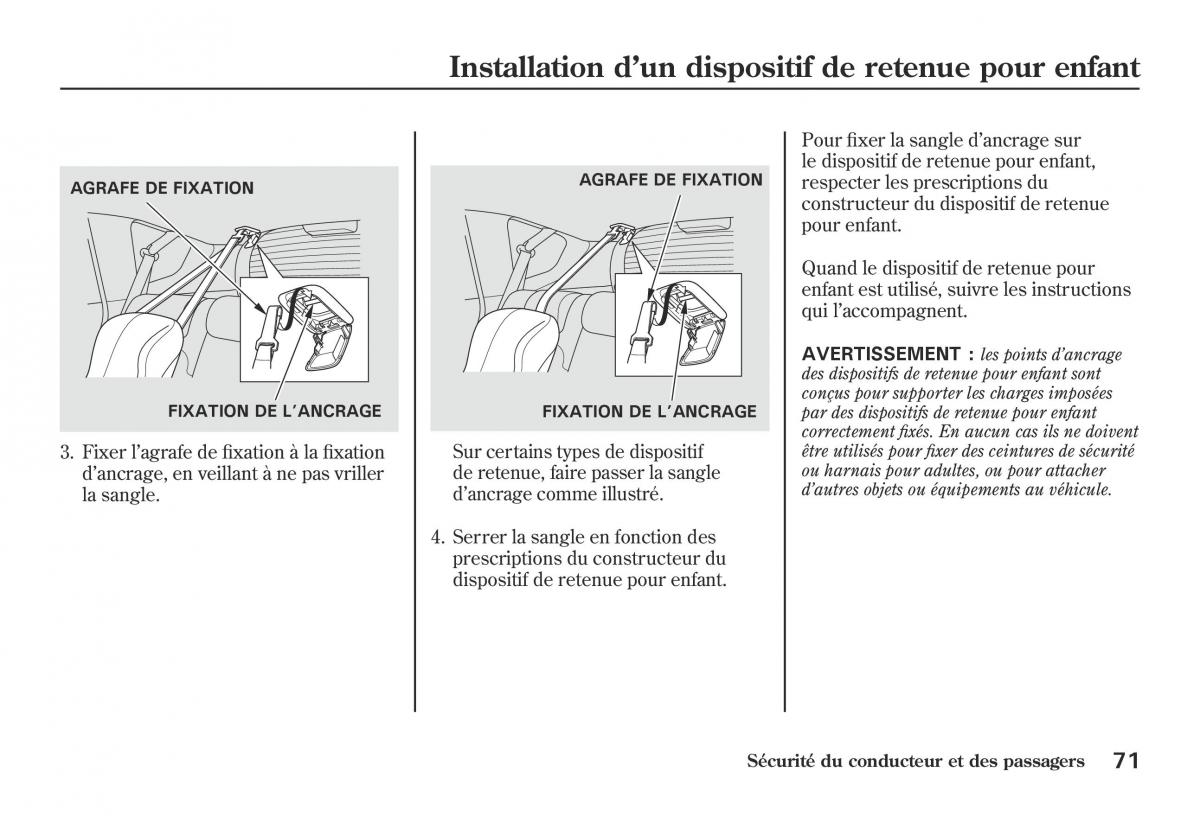 Honda Jazz II 2 hybrid manuel du proprietaire / page 78