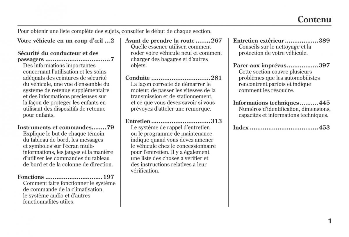 Honda Jazz II 2 hybrid manuel du proprietaire / page 8