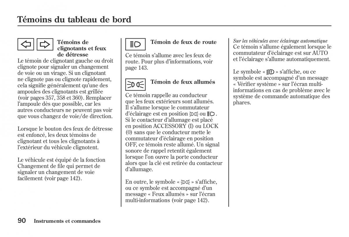 Honda Jazz II 2 hybrid manuel du proprietaire / page 97