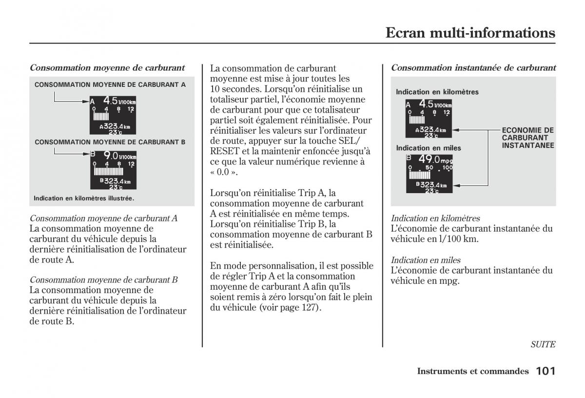 Honda Jazz II 2 hybrid manuel du proprietaire / page 108