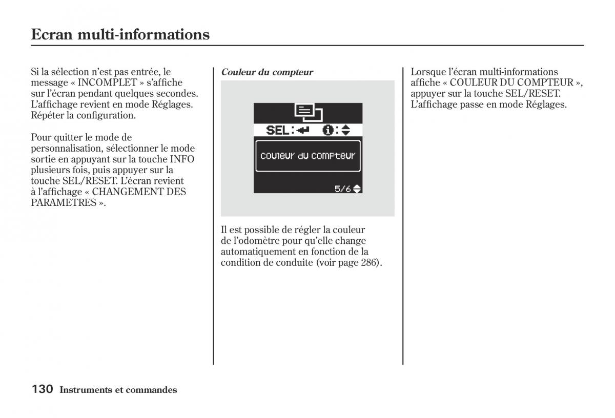 Honda Jazz II 2 hybrid manuel du proprietaire / page 137