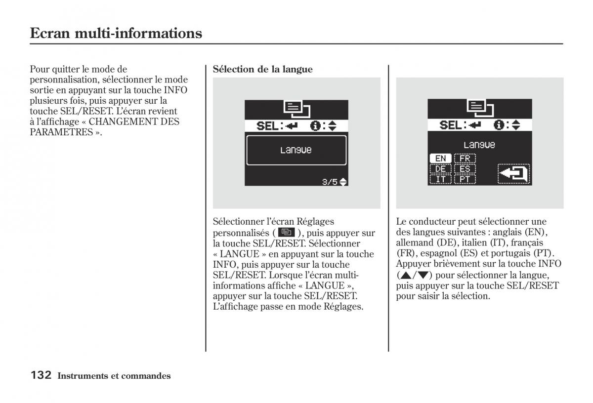 Honda Jazz II 2 hybrid manuel du proprietaire / page 139