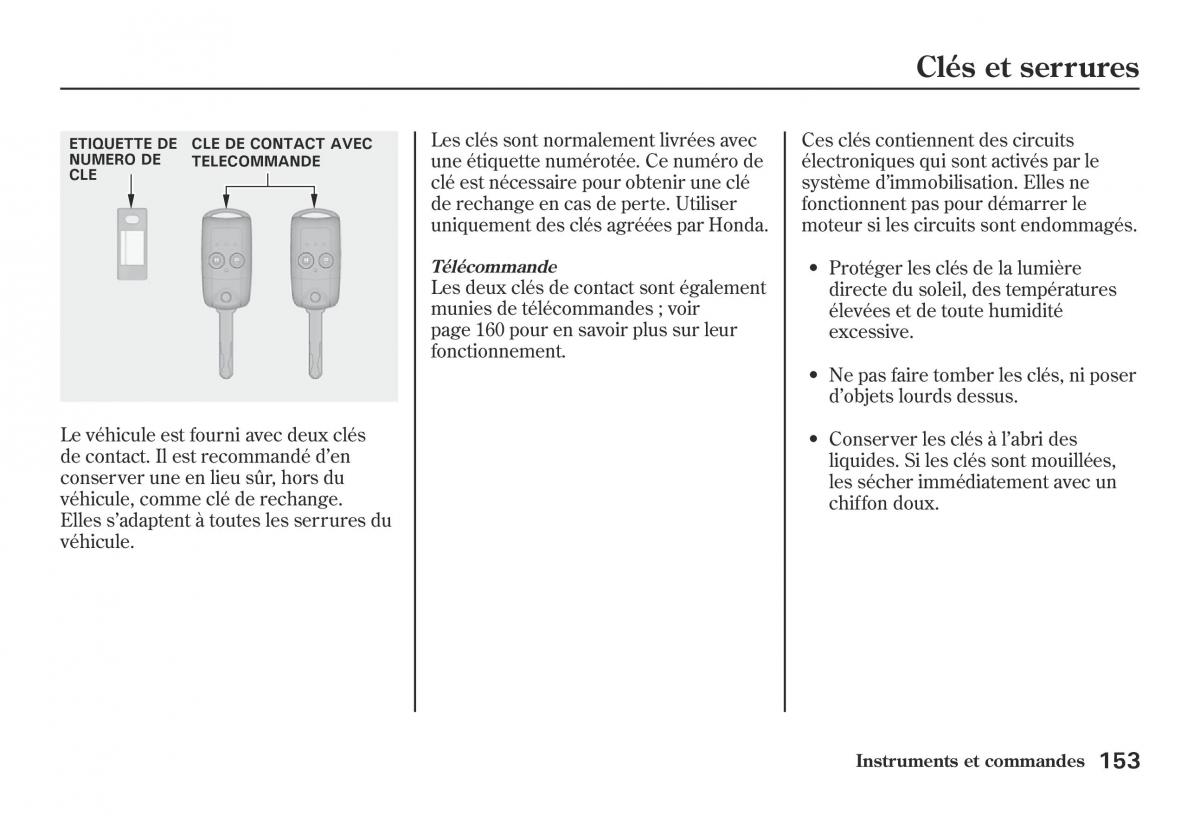 Honda Jazz II 2 hybrid manuel du proprietaire / page 160