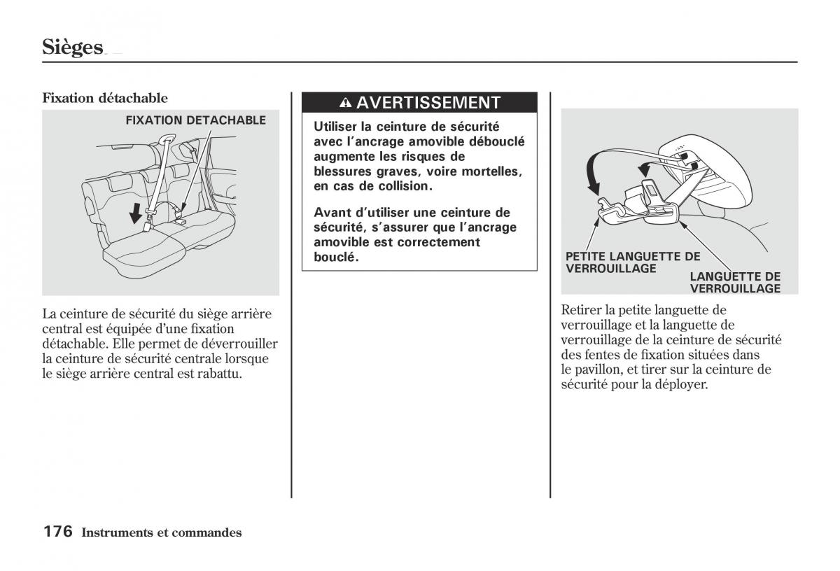 Honda Jazz II 2 hybrid manuel du proprietaire / page 183