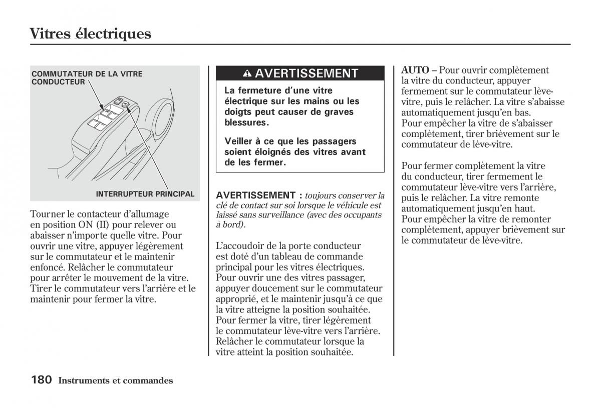 Honda Jazz II 2 hybrid manuel du proprietaire / page 187