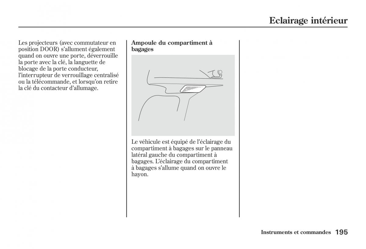 Honda Jazz II 2 hybrid manuel du proprietaire / page 202