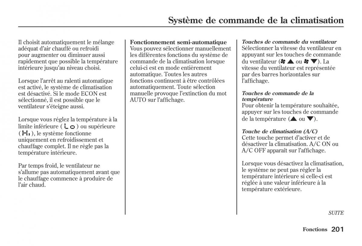 Honda Jazz II 2 hybrid manuel du proprietaire / page 208