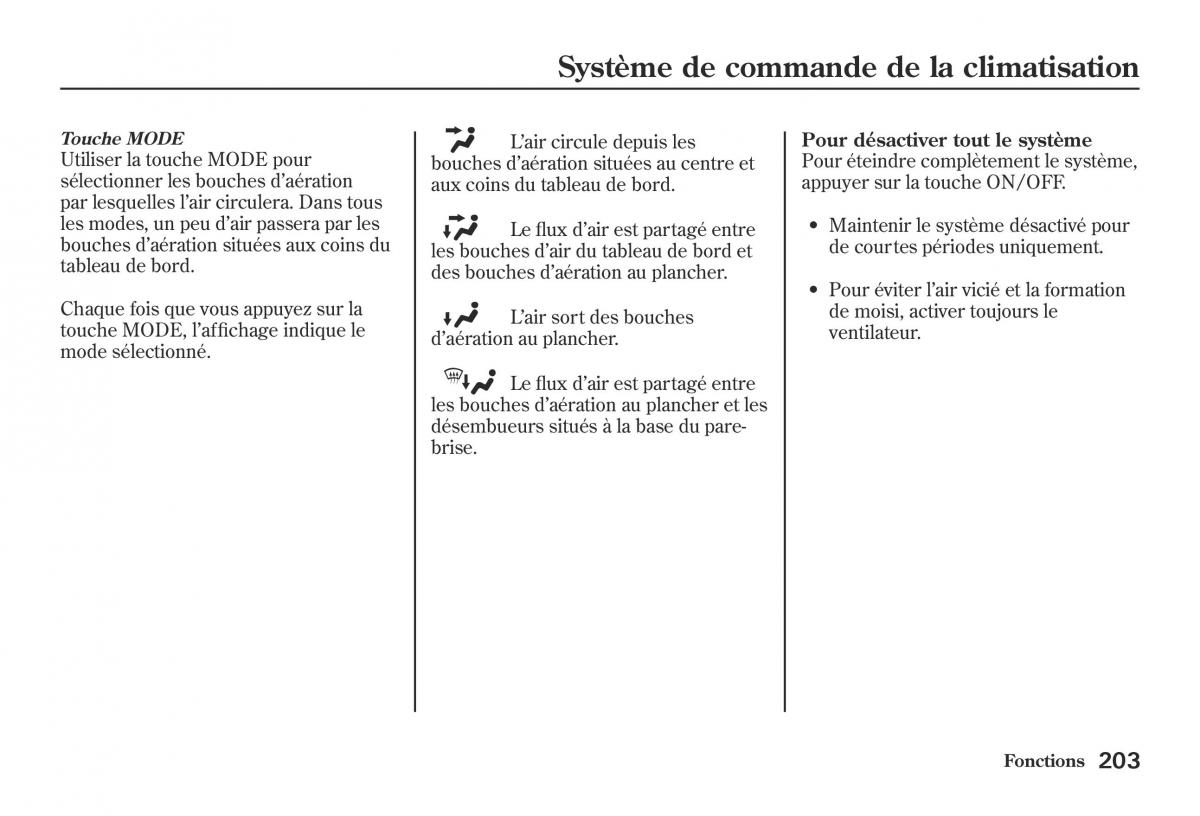 Honda Jazz II 2 hybrid manuel du proprietaire / page 210