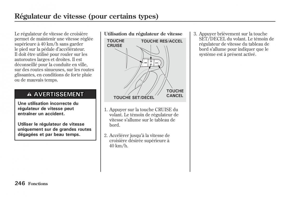 Honda Jazz II 2 hybrid manuel du proprietaire / page 253