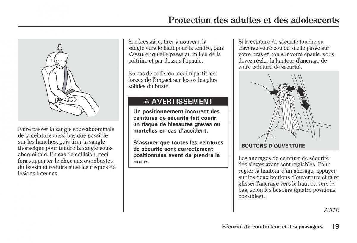 Honda Jazz II 2 hybrid manuel du proprietaire / page 26