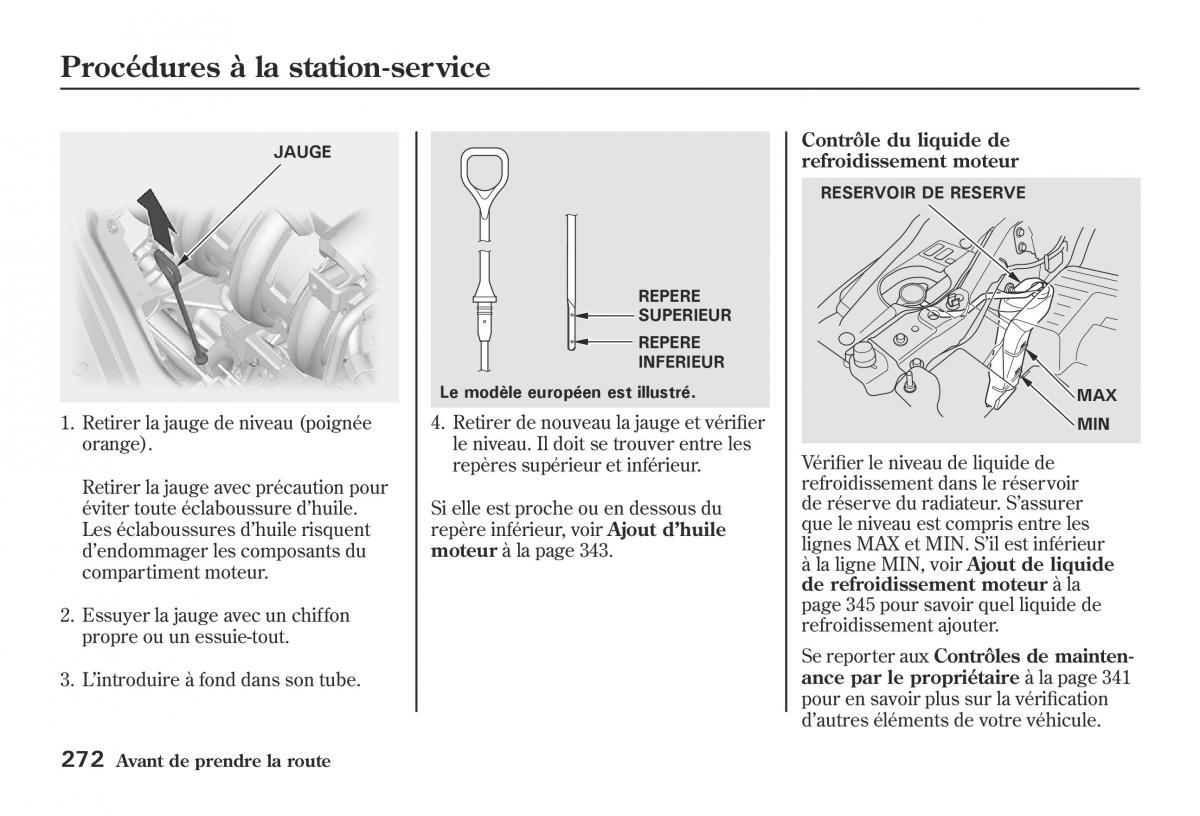 Honda Jazz II 2 hybrid manuel du proprietaire / page 279