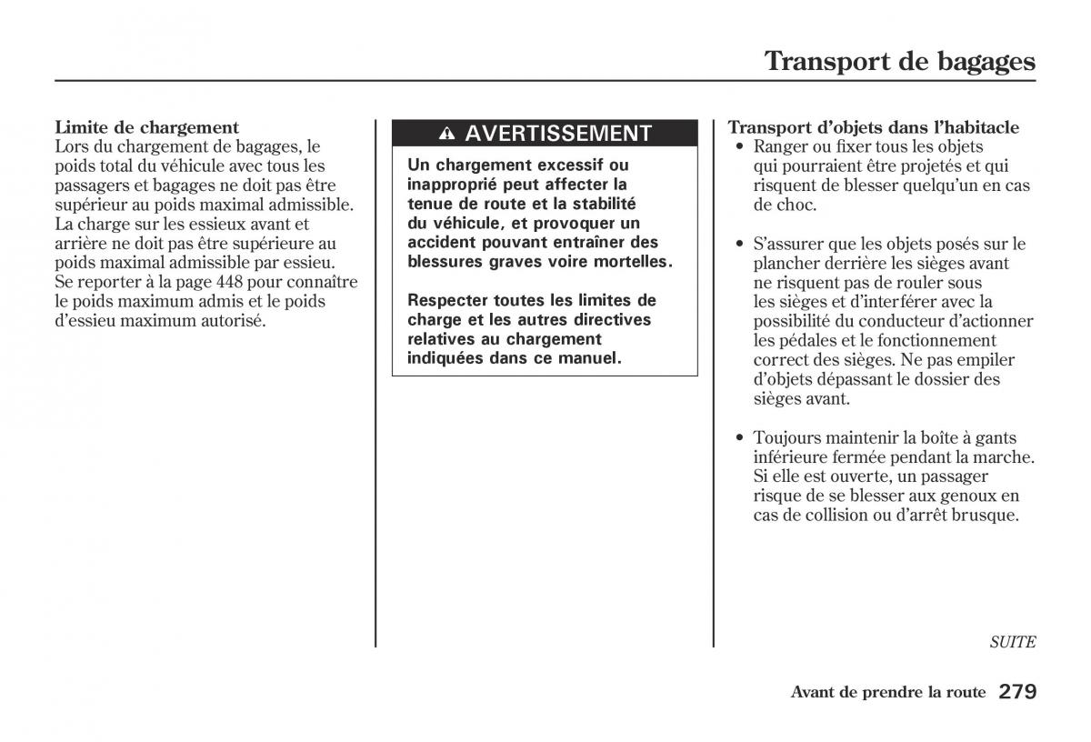 Honda Jazz II 2 hybrid manuel du proprietaire / page 286