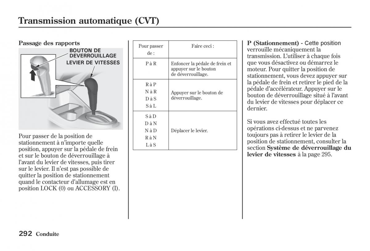 Honda Jazz II 2 hybrid manuel du proprietaire / page 299