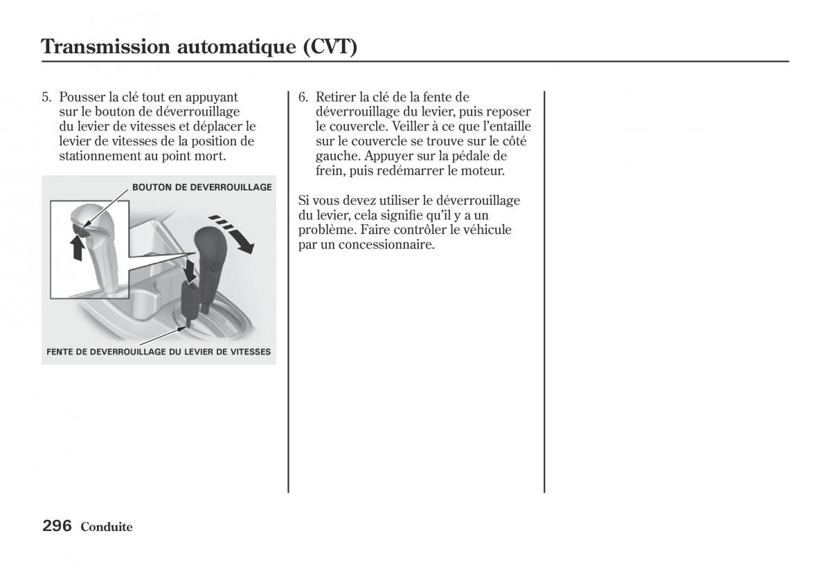 Honda Jazz II 2 hybrid manuel du proprietaire / page 303