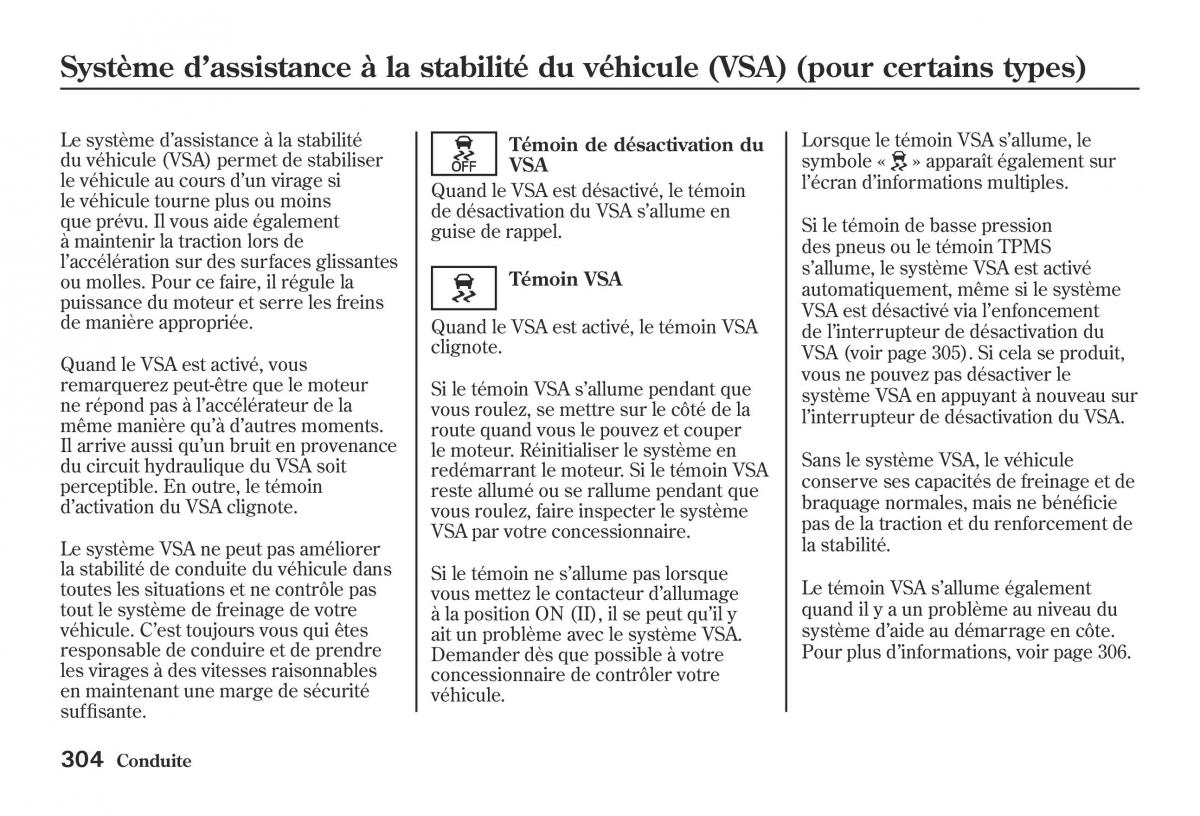 Honda Jazz II 2 hybrid manuel du proprietaire / page 311