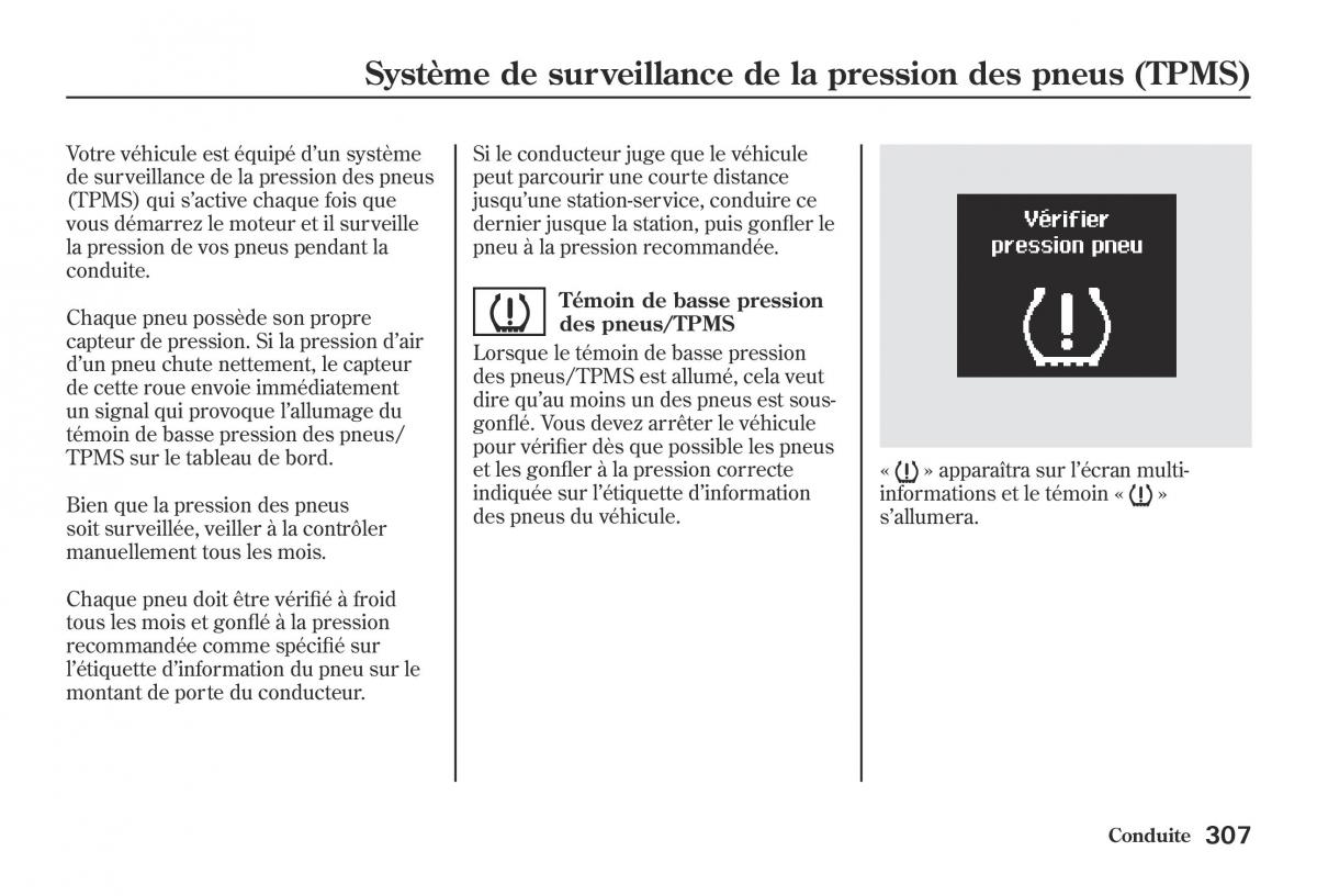 Honda Jazz II 2 hybrid manuel du proprietaire / page 314