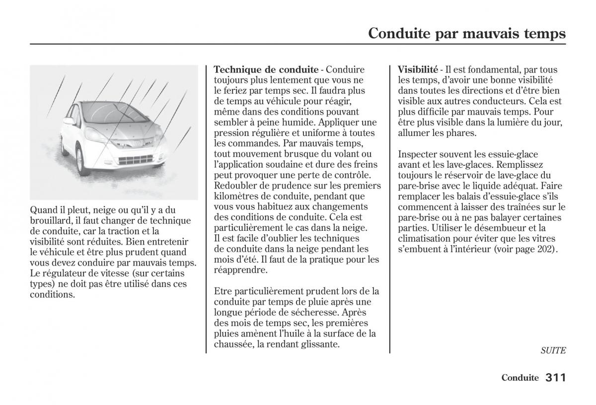 Honda Jazz II 2 hybrid manuel du proprietaire / page 318