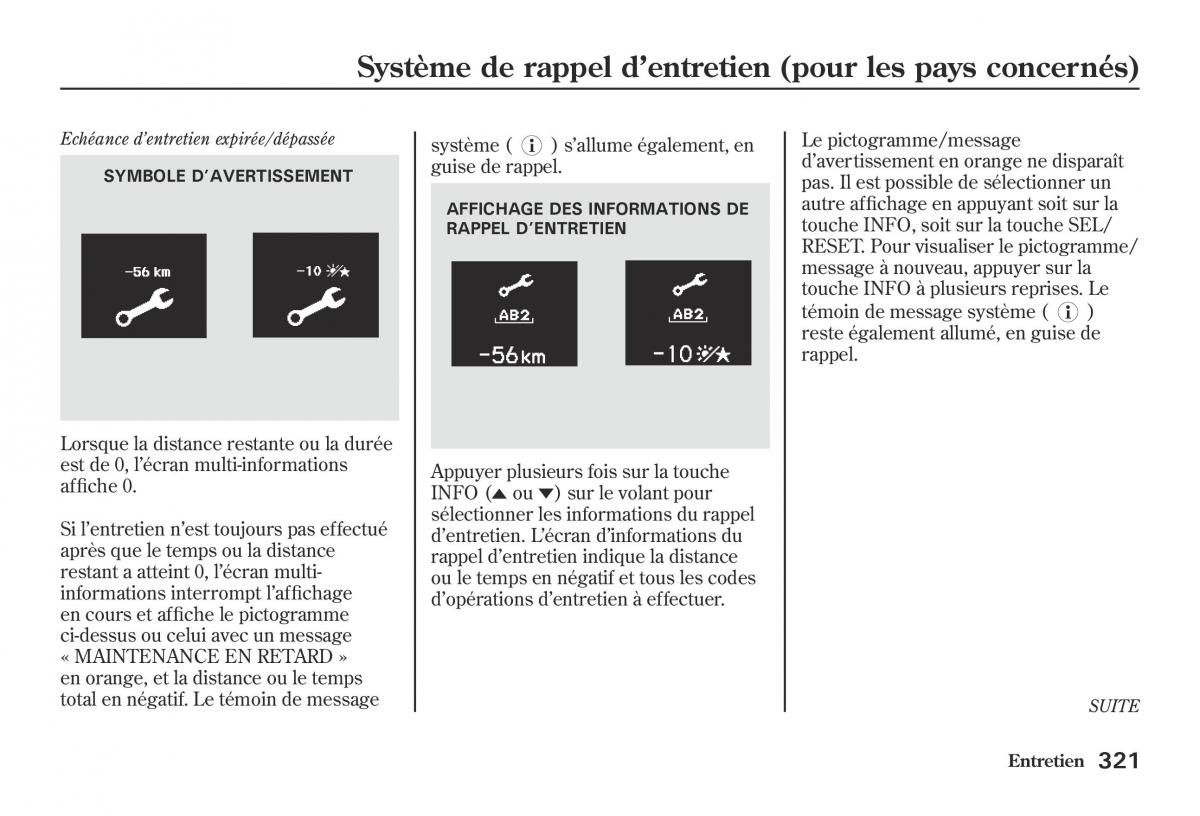 Honda Jazz II 2 hybrid manuel du proprietaire / page 328