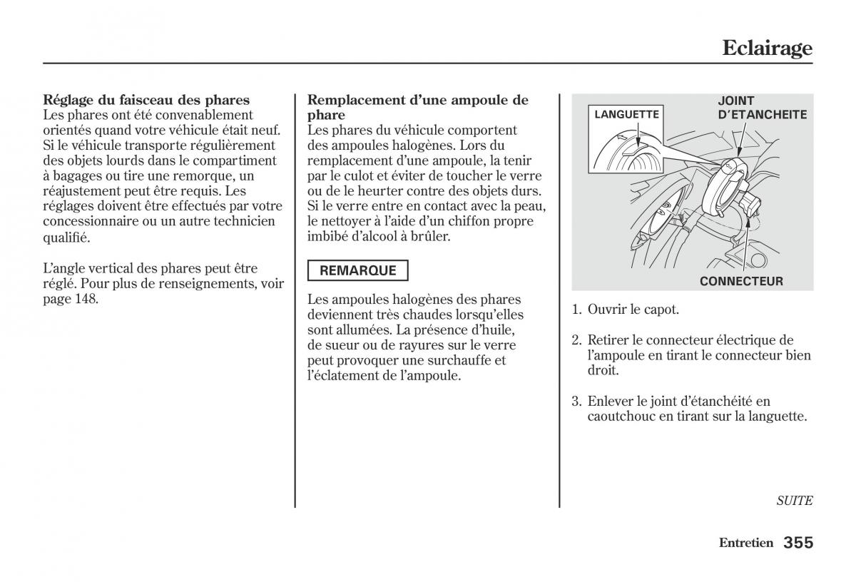 Honda Jazz II 2 hybrid manuel du proprietaire / page 362