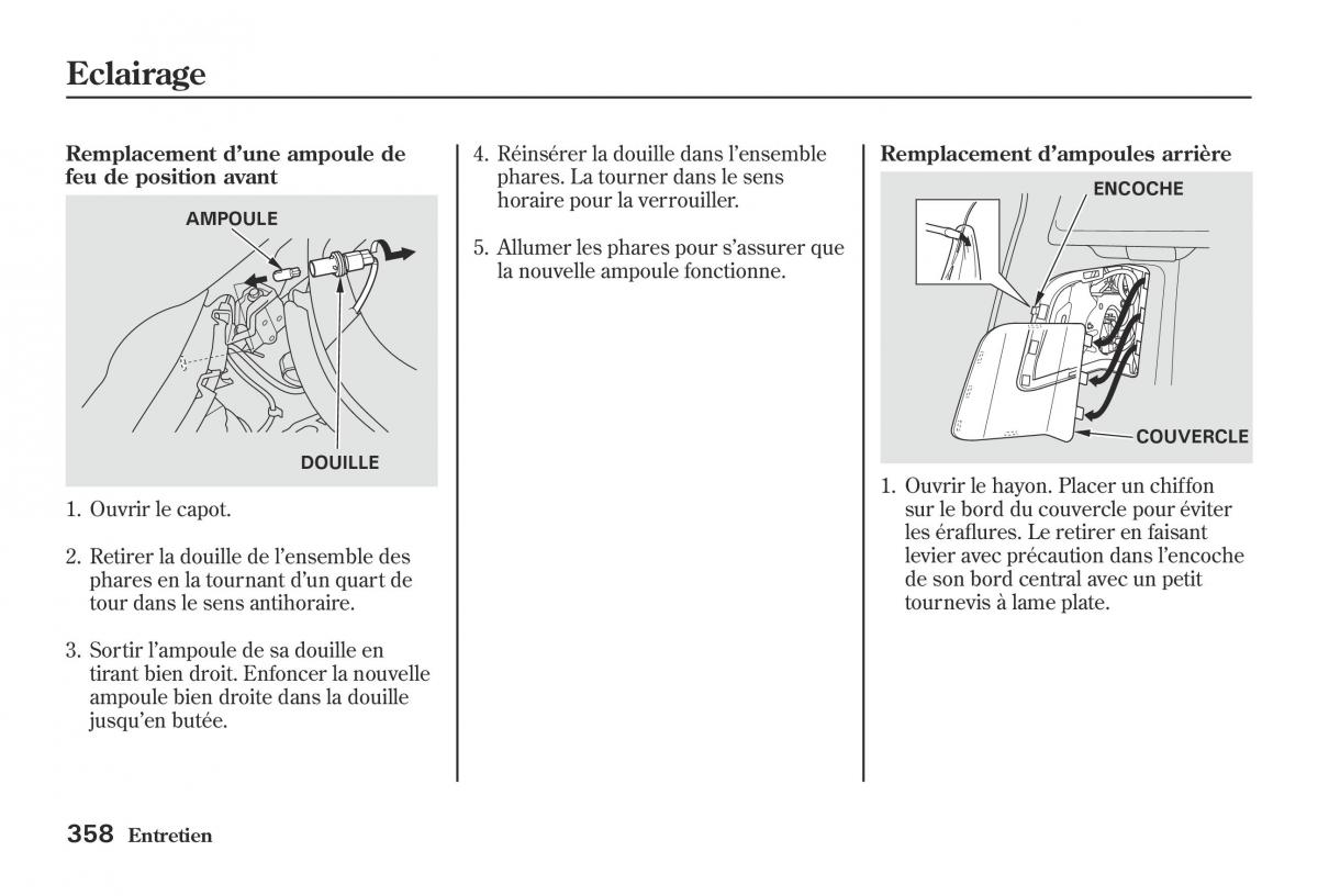 Honda Jazz II 2 hybrid manuel du proprietaire / page 365