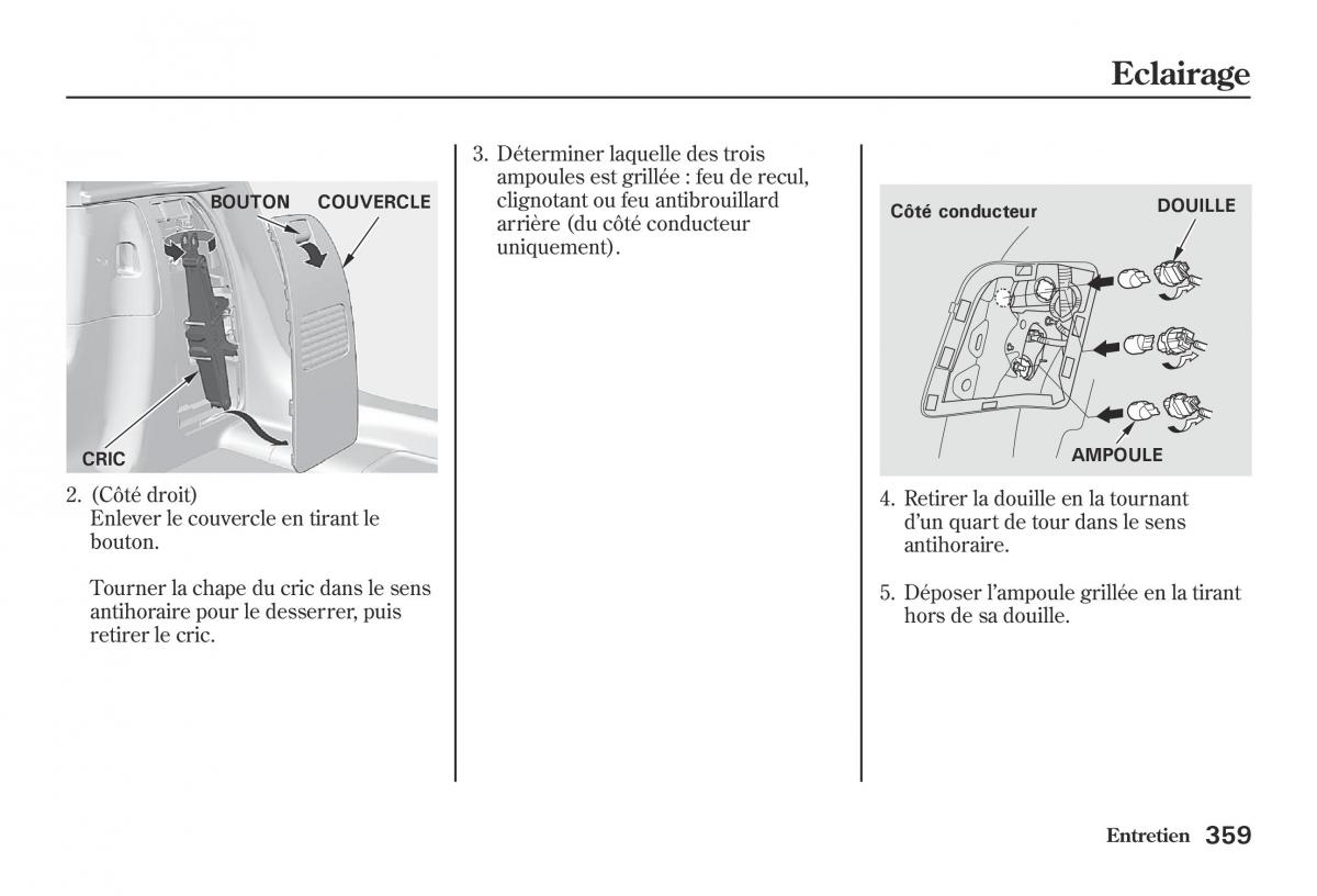 Honda Jazz II 2 hybrid manuel du proprietaire / page 366