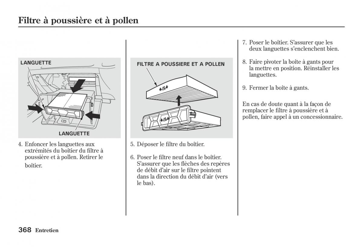 Honda Jazz II 2 hybrid manuel du proprietaire / page 375