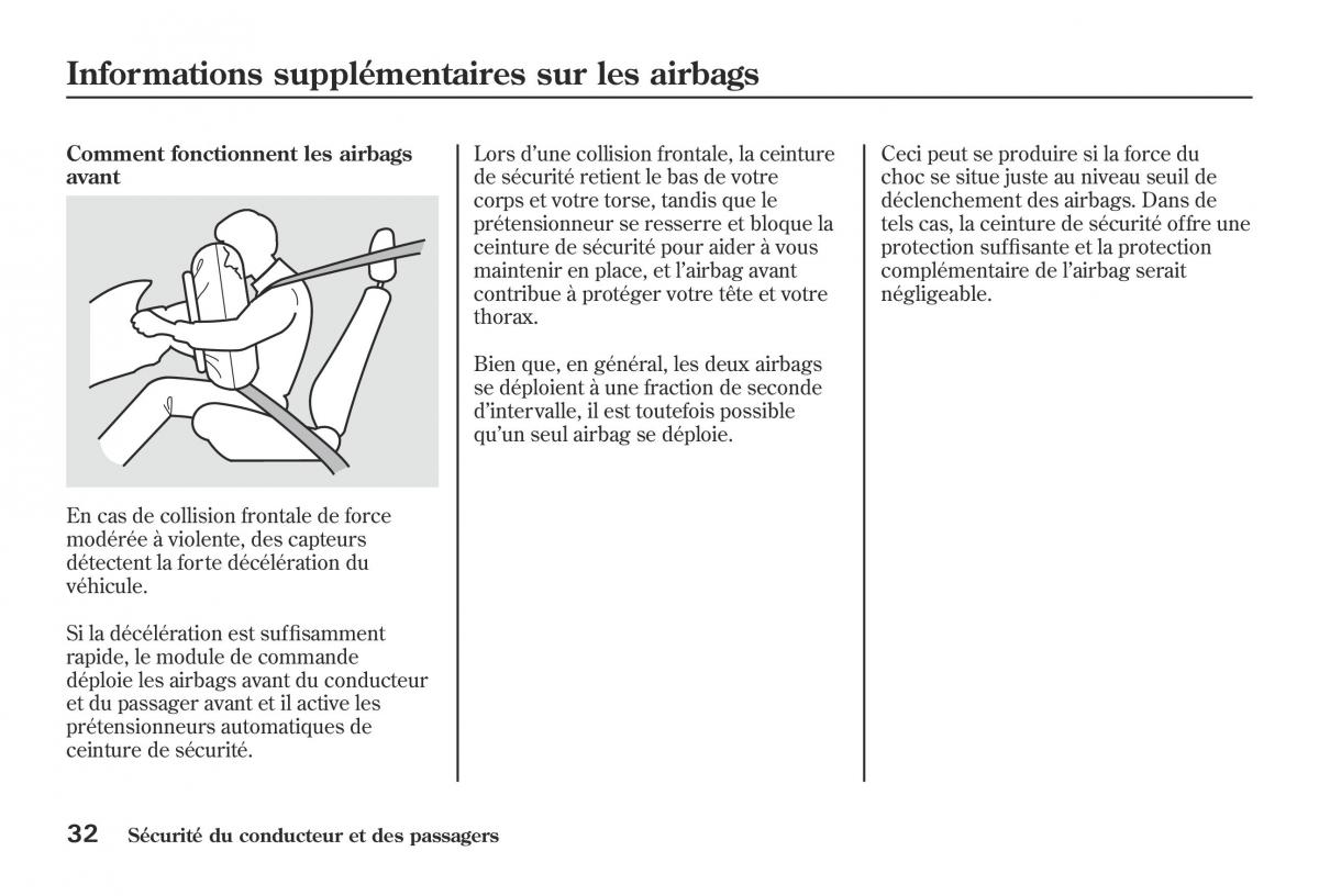 Honda Jazz II 2 hybrid manuel du proprietaire / page 39