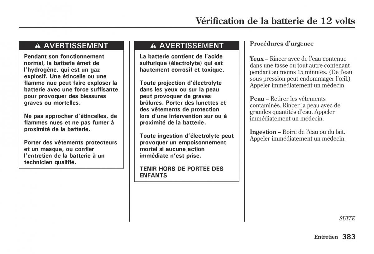 Honda Jazz II 2 hybrid manuel du proprietaire / page 390