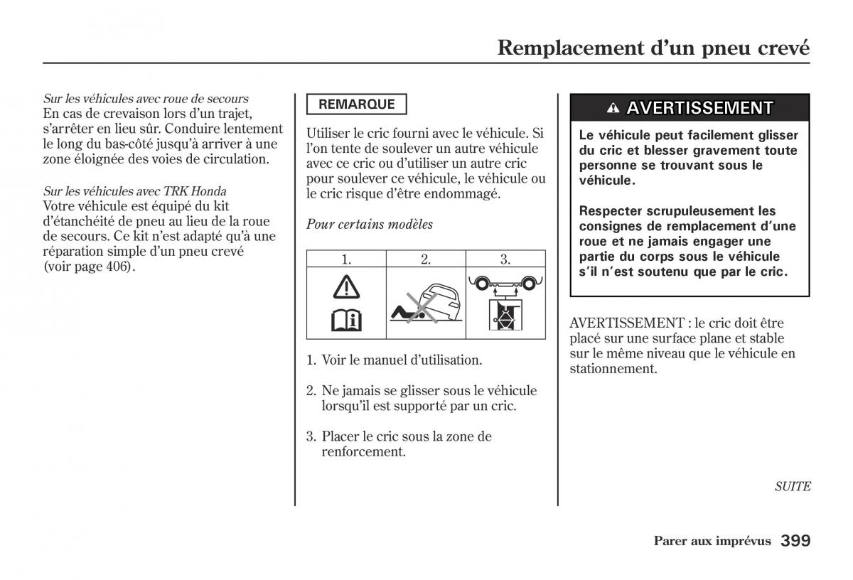 Honda Jazz II 2 hybrid manuel du proprietaire / page 406