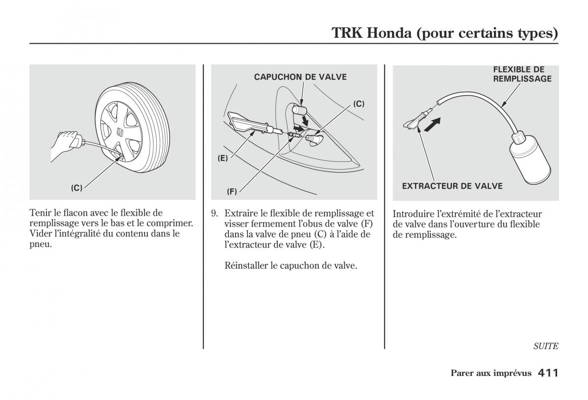 Honda Jazz II 2 hybrid manuel du proprietaire / page 418