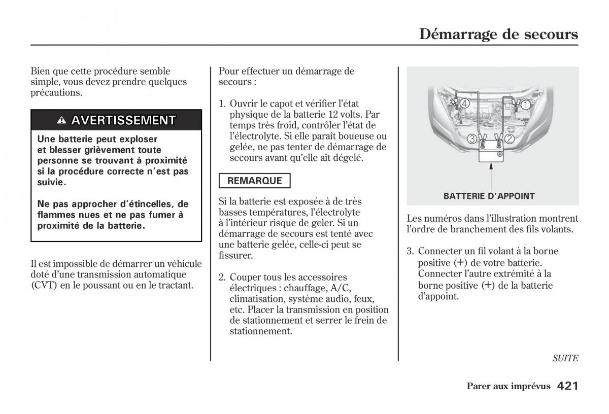 Honda Jazz II 2 hybrid manuel du proprietaire / page 428