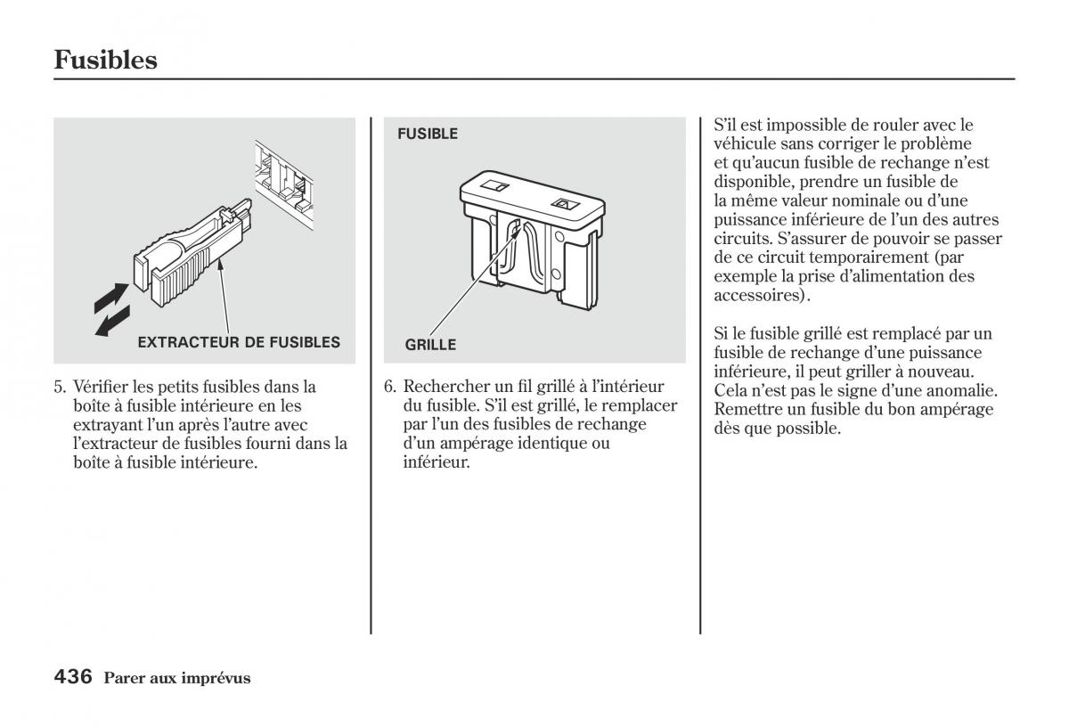 Honda Jazz II 2 hybrid manuel du proprietaire / page 443