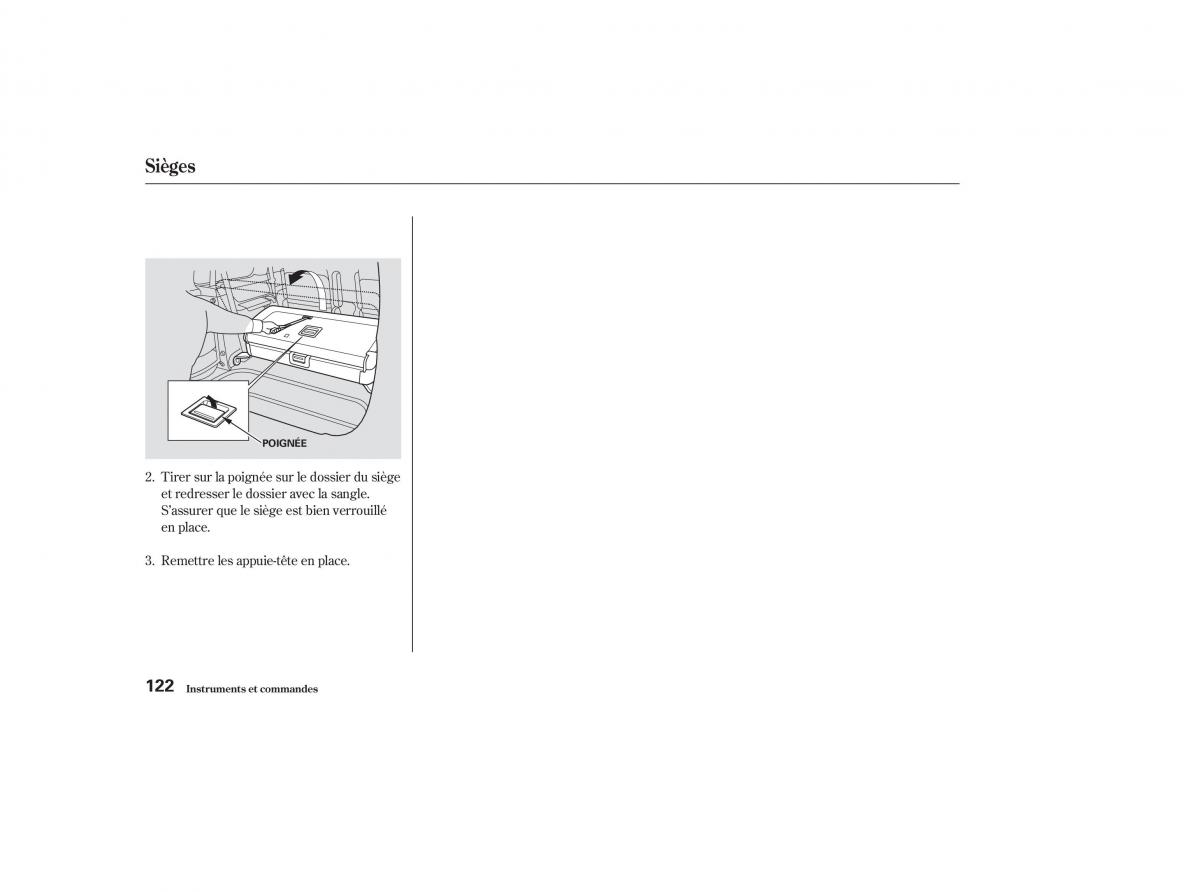 Honda Odyssey II 2 manuel du proprietaire / page 121